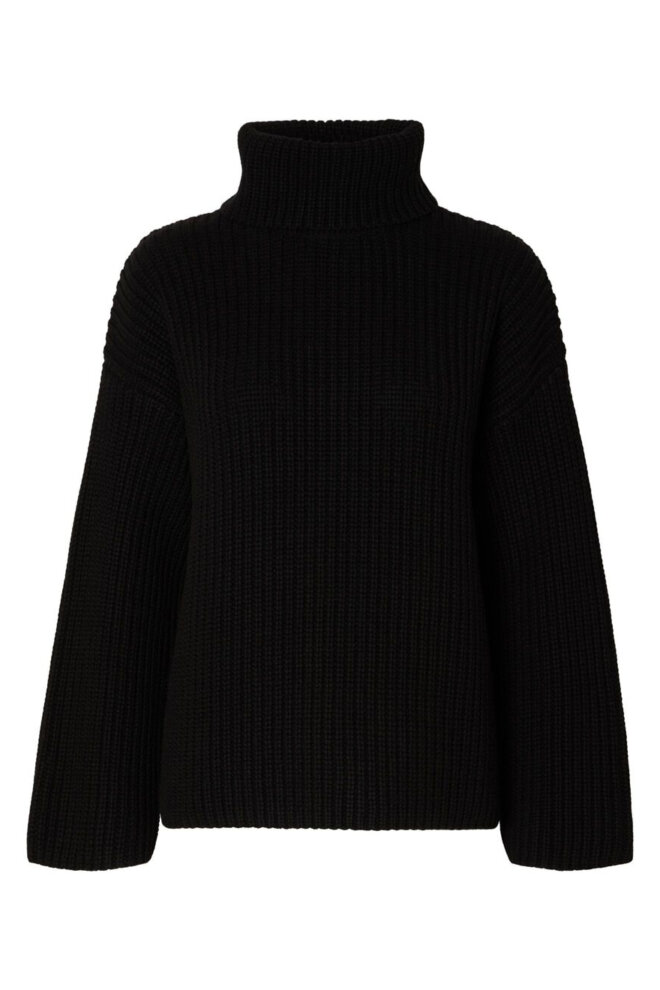 PULLOVER  16091039 SLFSELMA SEFIKA BLACK