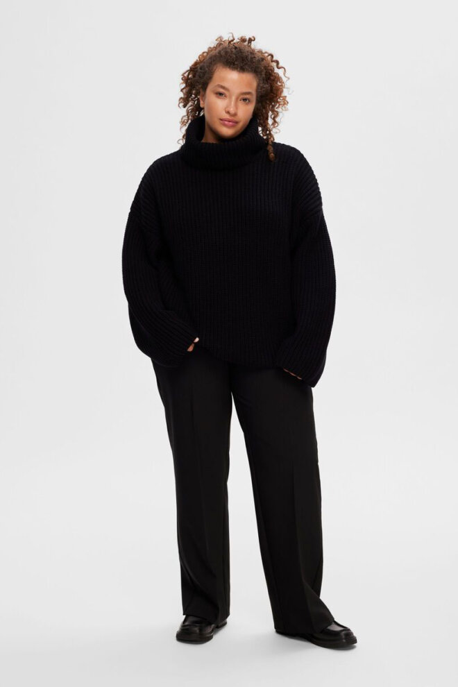 PULLOVER  16091039 SLFSELMA SEFIKA BLACK