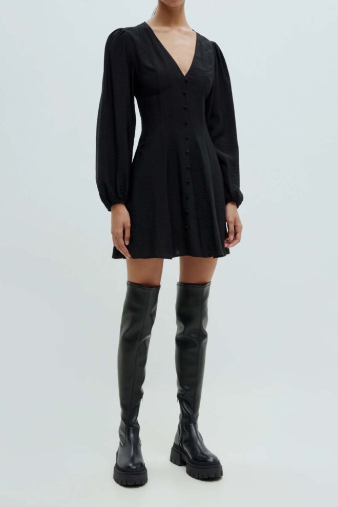 KLEID VILJA DRESS BLACK