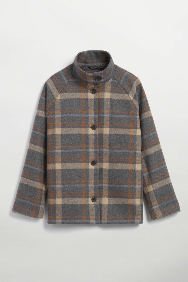 JACKE MELVINA CHECK GREY CHECK