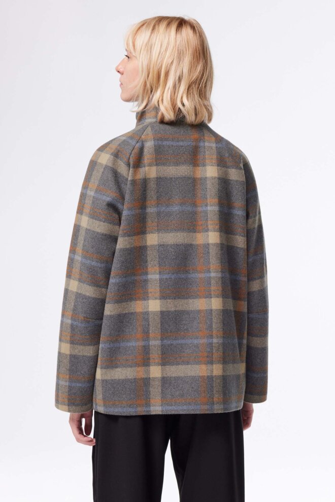 JACKE MELVINA CHECK GREY CHECK