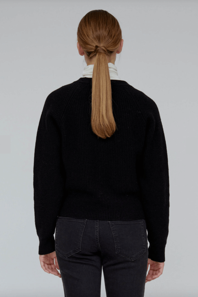 WESTE LISE CARDIGAN 001 BLACK