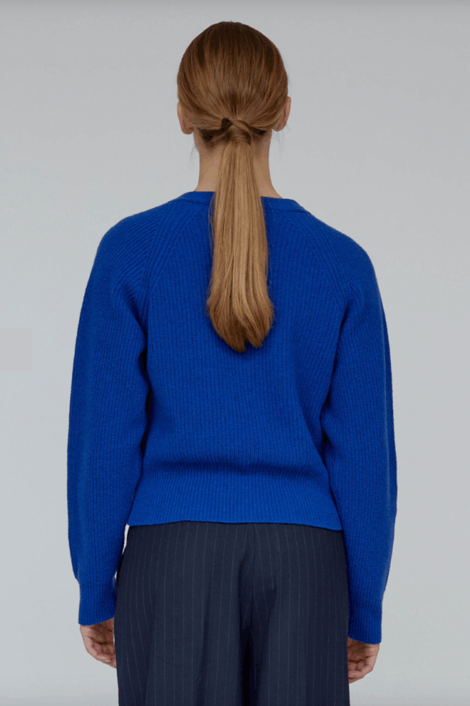 WESTE LISE CARDIGAN 605 PRINCESS BLUE