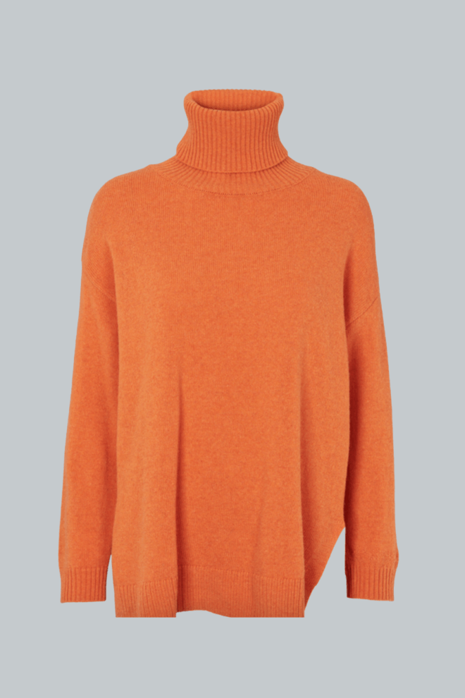 PULLOVER LINE T-NECK DESERT SUN