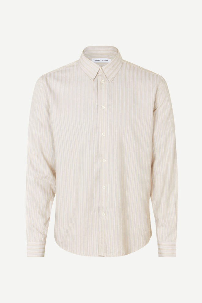 HEMD LIAM FX SHIRT 14916 CREAM STRIPE