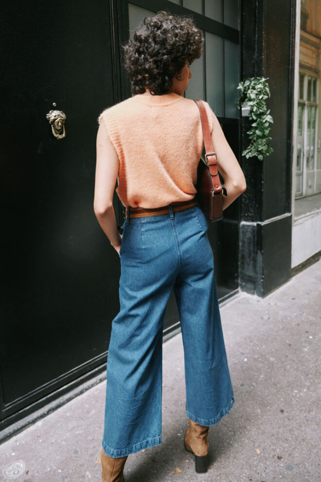 JEANS F12445 BLEU JEAN