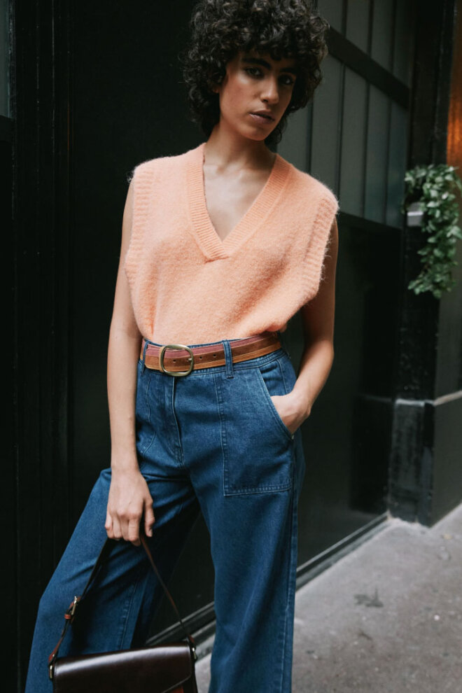 JEANS F12445 BLEU JEAN