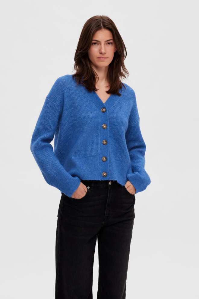 WESTE 16090272 SLFMALINE LS KNIT NEBULAS