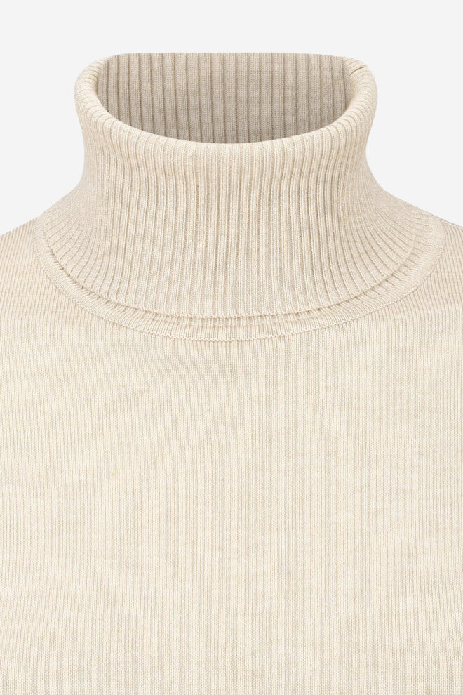ROLLI SRMARLA ROLLNECK KNIT WHITECAP GRAY