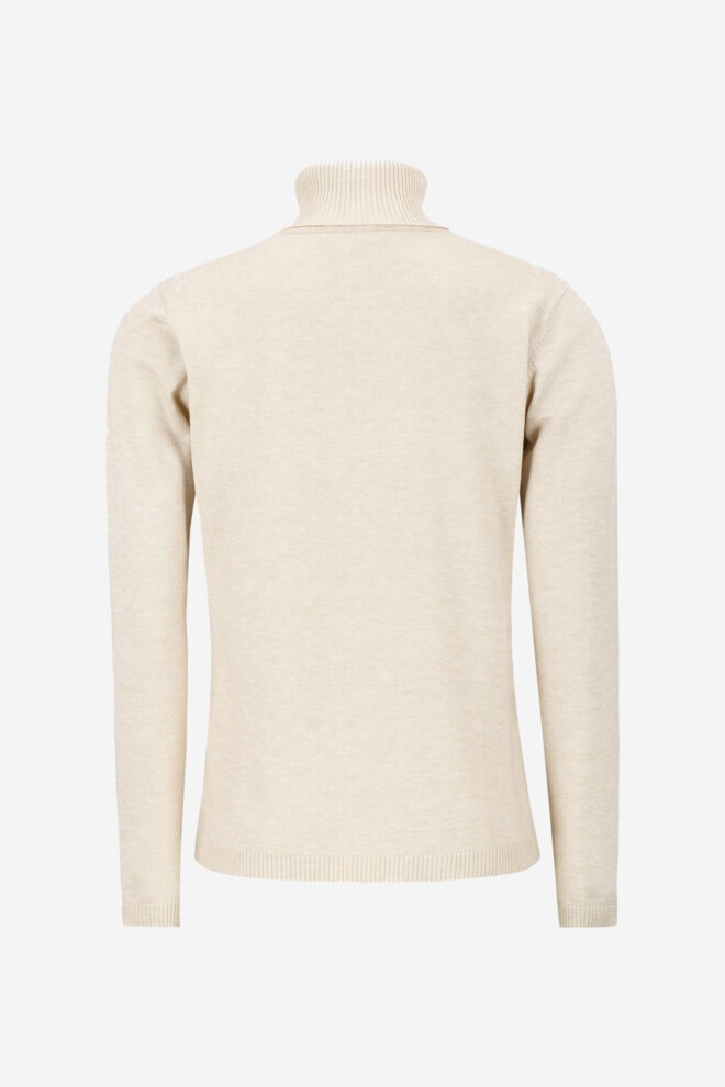 ROLLI SRMARLA ROLLNECK KNIT WHITECAP GRAY