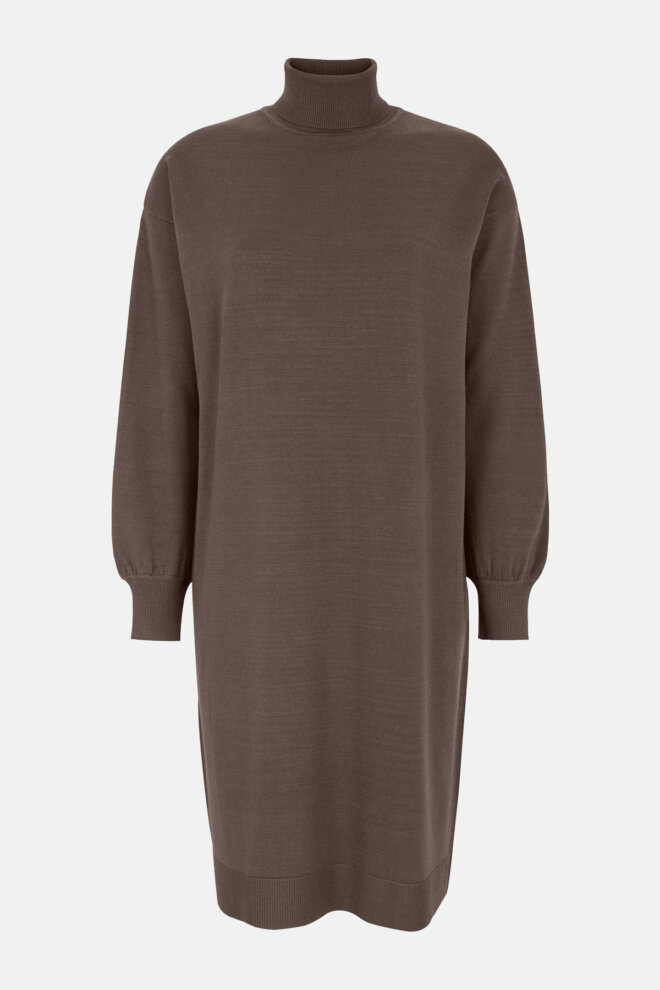 KLEID SRLEA ROLLNECK DRESS RAIN DRUM