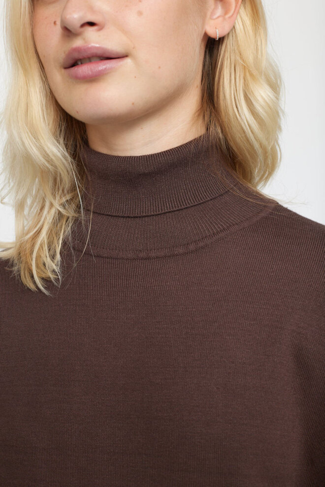 KLEID SRLEA ROLLNECK DRESS RAIN DRUM