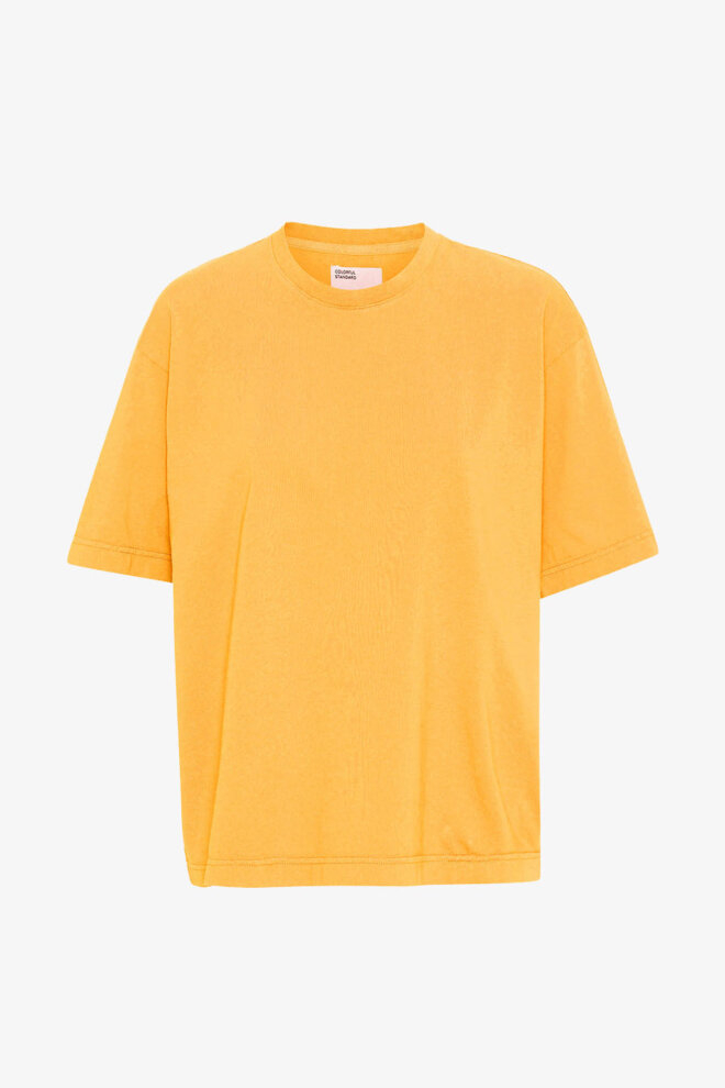 SHIRT OVERSIZED ORGANIC T-SHIRT BURNED YE
