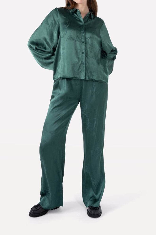 BLUSE MACY SHIRT L/S BISTRO GREEN