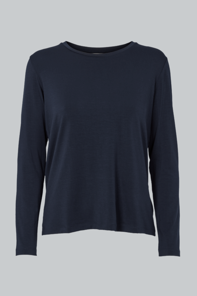 SHIRT JOLANDA LS TEE NAVY