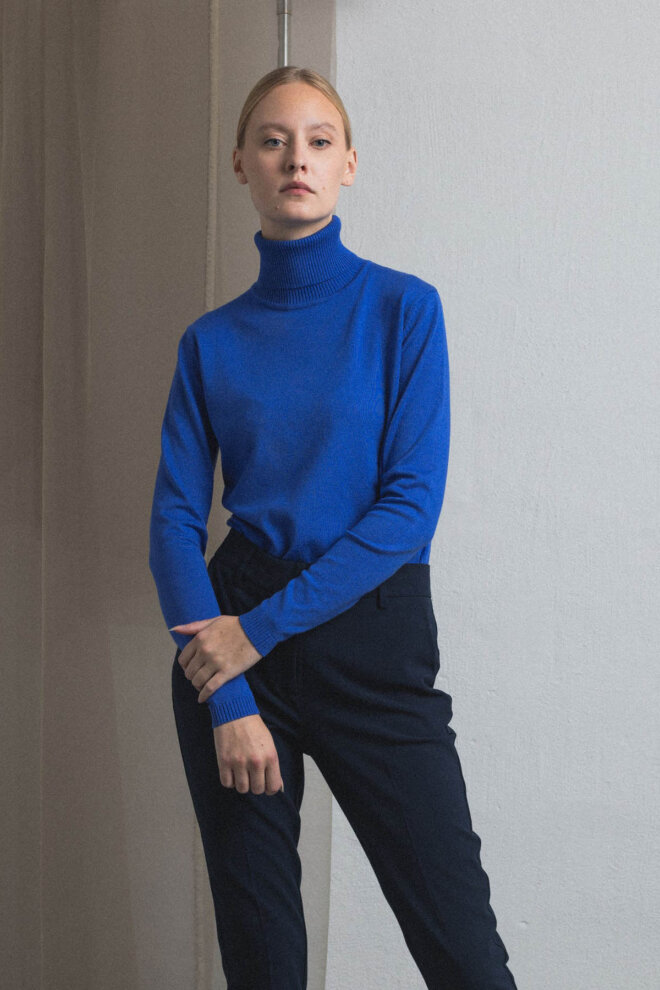ROLLI SRMARLA ROLLNECK KNIT DAZZLING BLUE