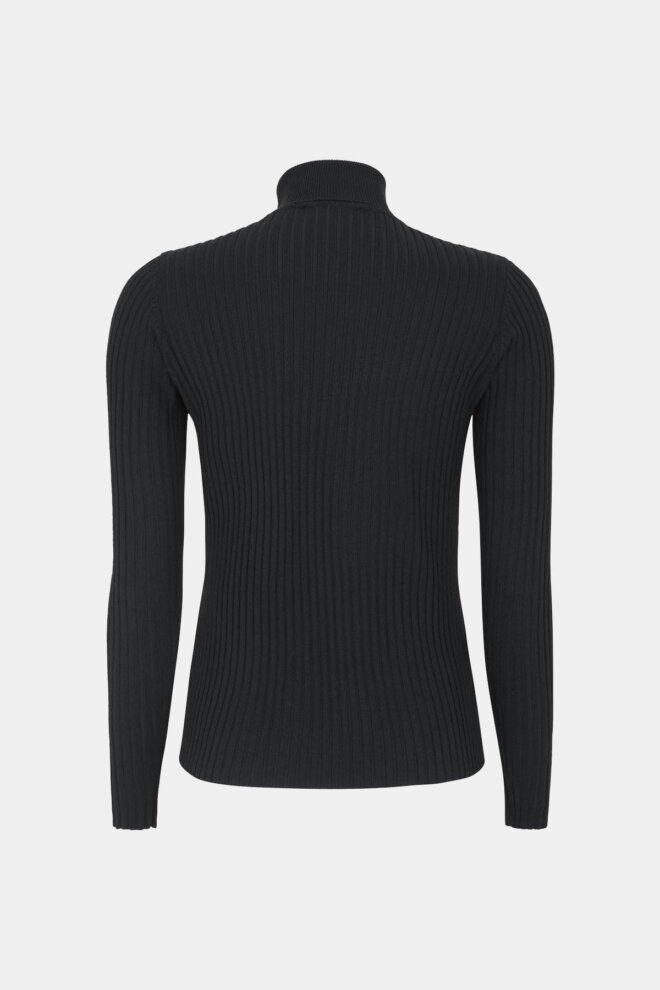 ROLLI SRNOA ROLLNECK KNIT BLACK