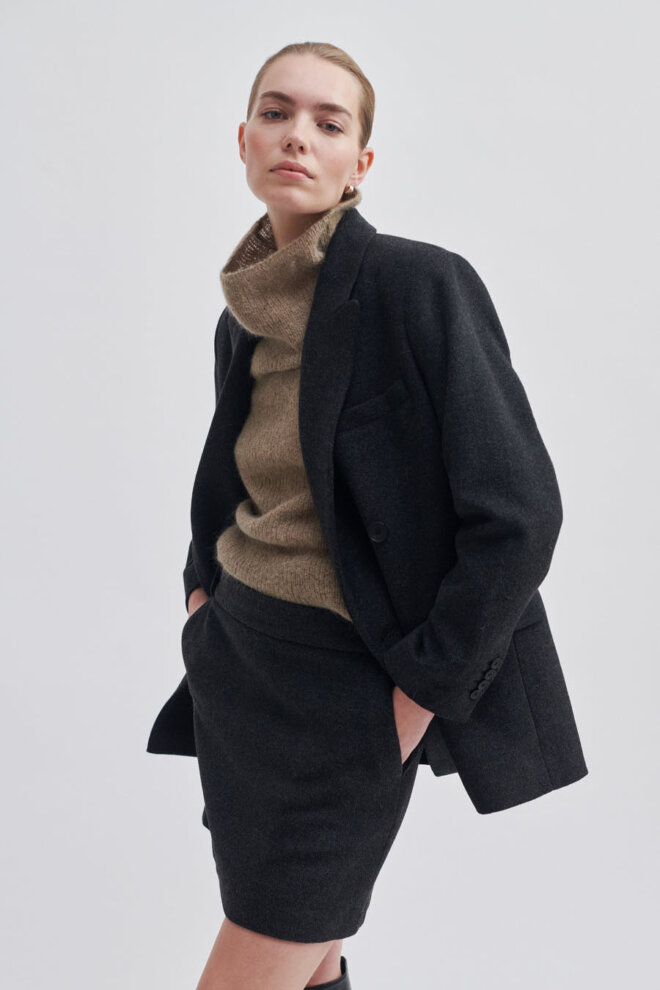 BLAZER JAIME BLAZER DARK GREY