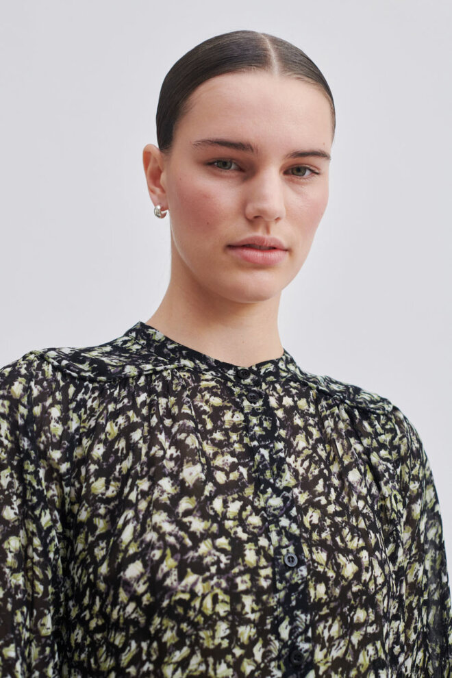 BLUSE AYALI SHIRT BLACK