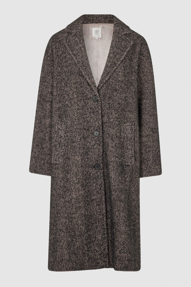 MANTEL CAKILE CLASSIC COAT SILVER MIN