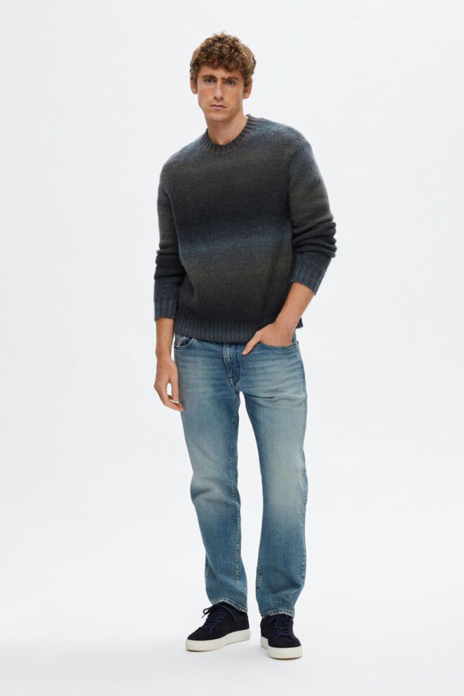 PULLOVER 16090718 SLHGAARD RELAXED SKY C