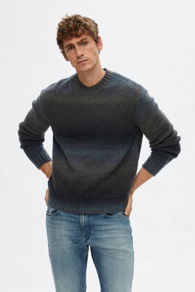 PULLOVER 16090718 SLHGAARD RELAXED SKY C