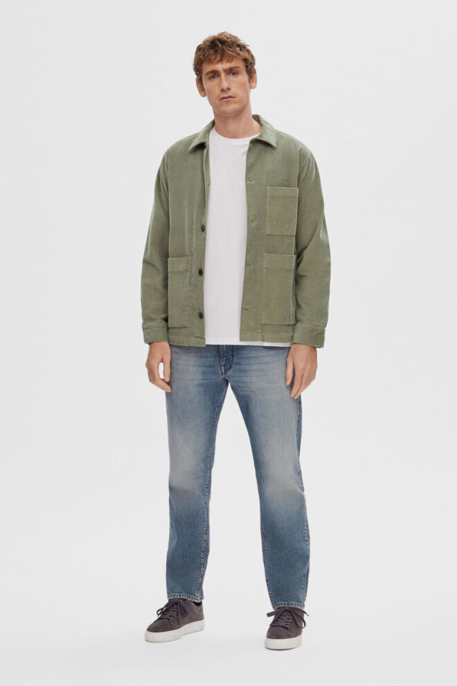 Hemd 16090174 SLHLOOSE TONY VETIVER