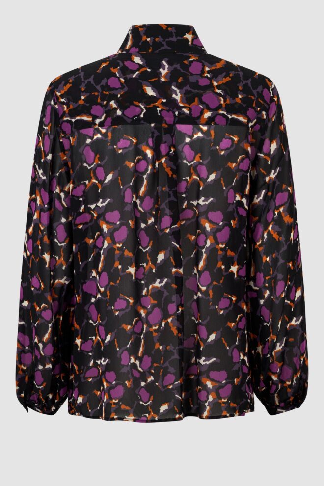 BLUSE POINT SHIRT BLACK