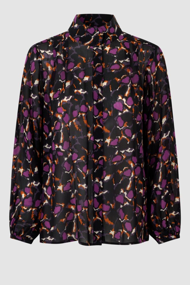 BLUSE POINT SHIRT BLACK