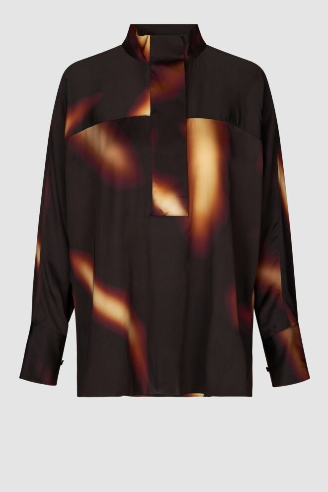 BLUSE GLOWING BLOUSE BLACK