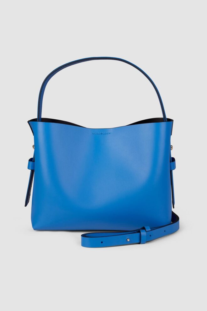 TASCHE LEATA LEATHER BAG CAMPANULA