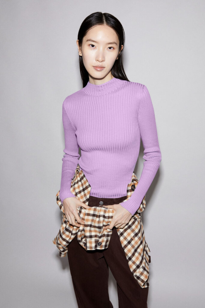 SHIRT 10253015 ALAANIA 2574 SMART LILAC