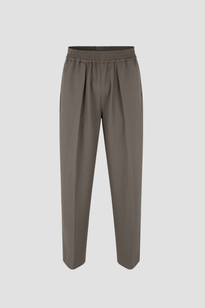 HOSE JULIA TROUSERS DARK BRINDLE